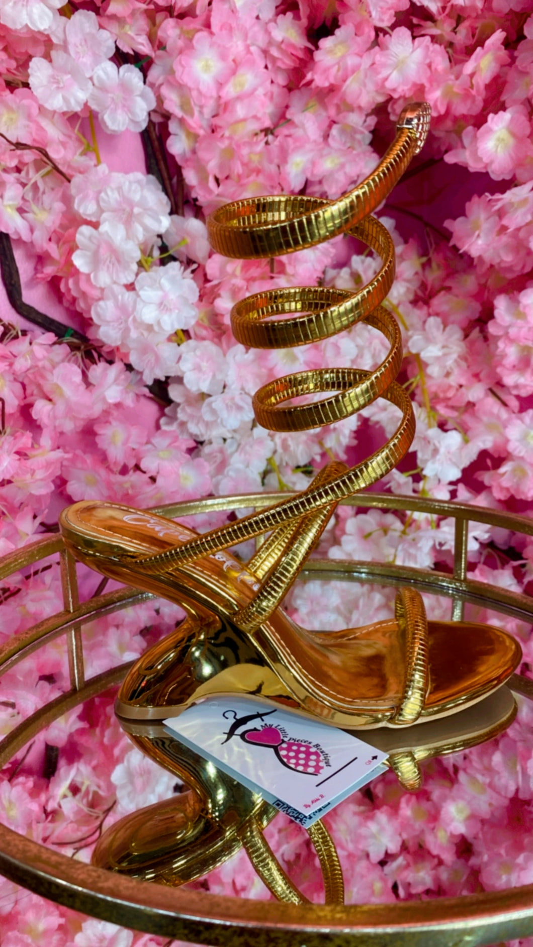 24K Gold Heels